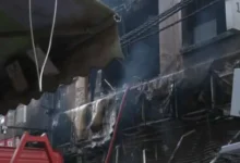 दिल्ली में चार मंजिला इमारत में आग लगने से 6 की मौत