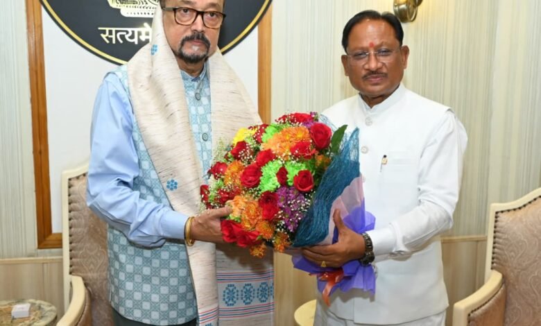 मुख्यमंत्री श्री विष्णु देव साय ने राज्यपाल श्री रमेन डेका को जन्मदिन की दी शुभकामनाएँ मुख्यमंत्री श्री विष्णु देव साय ने राज्यपाल श्री रमेन डेका को जन्मदिन की दी शुभकामनाएँ