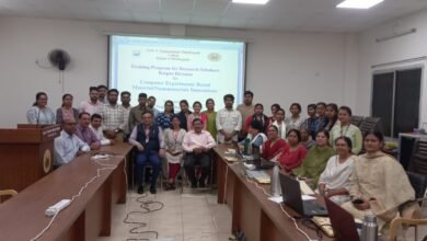छत्तीसगढ़ महाविद्यालय में रायपुर संभाग के विज्ञान संकाय के शोधार्थियों के लिए रूसा प्रायोजित प्रशिक्षण कार्यक्रम का शुभारंभः डॉ. तपेश चंद्र गुप्ता