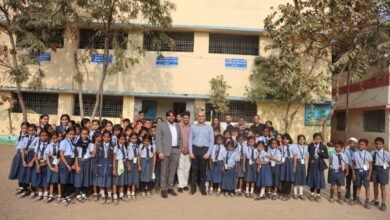 एमएमआई नारायणा हॉस्पिटल ने सामाजिक सरोकार के तहत रायपुर के चार सरकारी स्कूलों की मदद की।