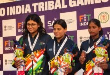 कर्नाटक के तैराक मणिकांता ने स्वर्ण पदकों की हैट्रिक पूरी की, छत्तीसगढ़ की अनुष्का भगत ने जीता दूसरा पदक