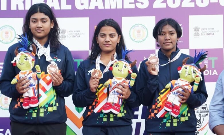 खेलो इंडिया ट्राइबल गेम्स (तीसरा दिन) कर्नाटक का दबदबा कायम