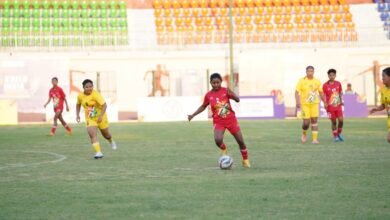 बालिका फुटबॉल प्रतियोगिता में असम ने सिक्किम और तमिलनाडु ने आंध्रप्रदेश को 3-0 से किया पराजित