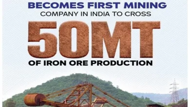 एनएमडीसी ने रचा इतिहास, 50 मिलियन टन लौह अयस्क उत्पादन करने वाली भारत की पहली खनन कंपनी बनी