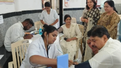 रेलवे में सेक्रो सदस्यों, महिला कर्मचारियों और महिला लाभार्थियों,अधिकारियों का कार्यकारी एवं सामान्य स्वास्थ्य जांच शिविर