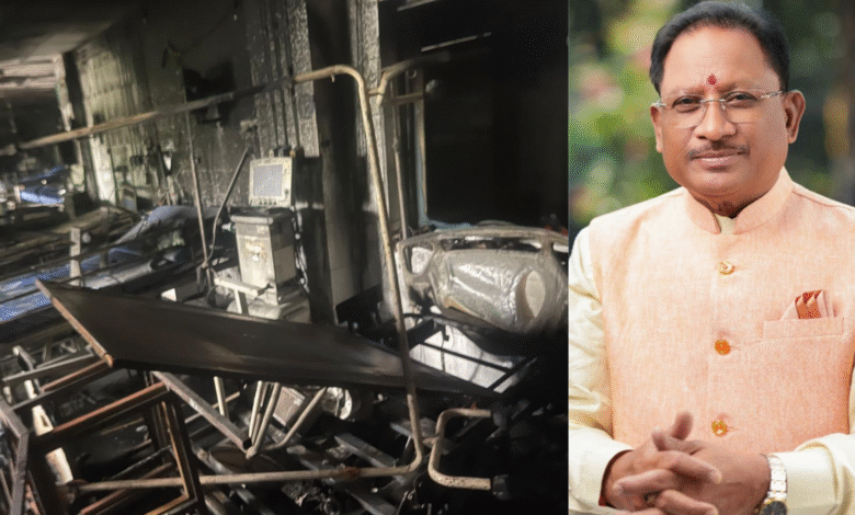 ओडिशा के कटक स्थित एससीबी मेडिकल कॉलेज में हुई दुर्घटना पर मुख्यमंत्री श्री विष्णु देव साय ने जताया गहरा शोक