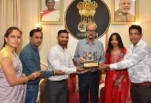 राज्यपाल से रेडियो संगवारी टीम ने की मुलाकात