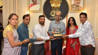 राज्यपाल से रेडियो संगवारी टीम ने की मुलाकात