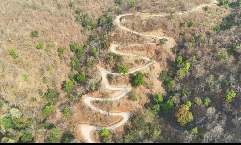 पहाड़ों के बीच बसे बैगा परिवारों तक पहली बार पहुंची पक्की सड़क