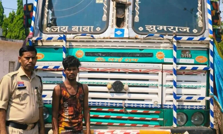 चालान से बचने खुद ही चुरा ले गया ट्रक, 6 घंटे में आरोपी चालक गिरफ्तार