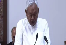 नीतीश कुमार ने राज्यसभा सदस्य के रूप में शपथ ग्रहण की