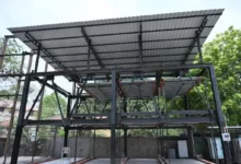 हाईड्रोलिक पजल कार पार्किंग सिस्टम से सुसज्जित हुआ नगर निगम मुख्यालय