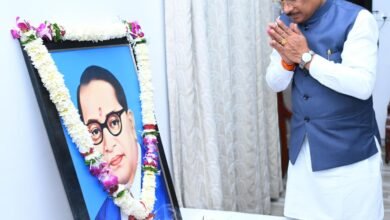 डॉ. भीमराव अम्बेडकर जयंती पर मुख्यमंत्री श्री विष्णु देव साय ने किया नमन : सामाजिक न्याय, समानता और समरस समाज के निर्माण का लिया संकल्प