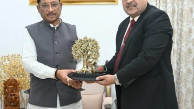 मुख्यमंत्री श्री विष्णु देव साय से आईओसीएल के मुख्य महाप्रबंधक ने की सौजन्य मुलाकात