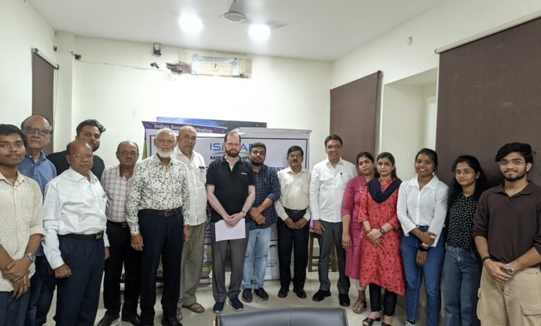 इशरे (ISHRAE) रायपुर सब-चैप्टर का शपथ ग्रहण समारोह 2026-27