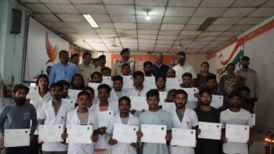 निश्चय कार्यक्रम- रायपुर जेल के 67 बंदियों को मिला कौशल प्रमाण-पत्र
