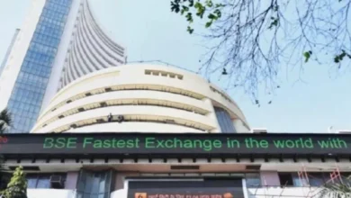 शेयर बाजार में भारी उतार-चढ़ाव, सेंसेक्स 135 अंक गिरा
