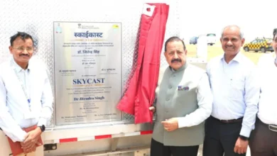 नई दिल्ली के आईजीआई हवाई अड्डे पर भारत की पहली ‘स्काईकास्ट’ प्रणाली का उद्घाटन