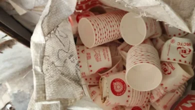रेलवे लोगो का दुरुपयोग, कम साइज के चाय के पेपर कप बनाने वाली फर्म पर कार्रवाई