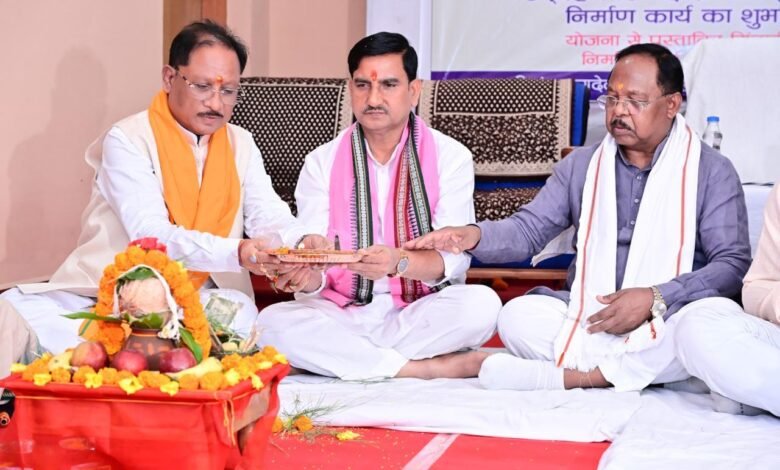 हर बूंद से अधिक उत्पादन की दिशा में बड़ा कदम: बगिया समृद्धि एम-कैड योजना से 13 गांवों के 4933 हेक्टेयर में होगी सिंचाई – मुख्यमंत्री श्री विष्णुदेव साय