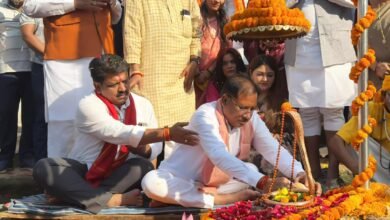 कलिबेश्वर महादेव मंदिर के प्राण प्रतिष्ठा समारोह में शामिल हुए मुख्यमंत्री श्री विष्णुदेव साय कलिबेश्वर महादेव मंदिर के प्राण प्रतिष्ठा समारोह में शामिल हुए मुख्यमंत्री श्री विष्णुदेव साय