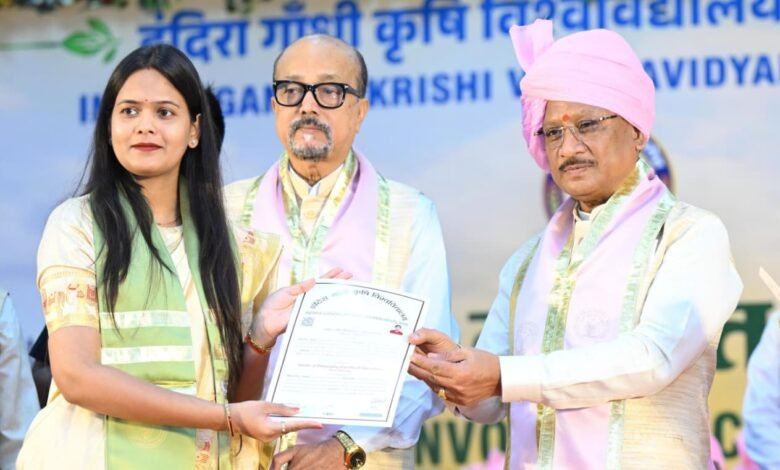 वैज्ञानिकों द्वारा विकसित नई फसल किस्मों और आधुनिक तकनीकों से किसानों को मिल रहा है लाभ – मुख्यमंत्री श्री साय वैज्ञानिकों द्वारा विकसित नई फसल किस्मों और आधुनिक तकनीकों से किसानों को मिल रहा है लाभ – मुख्यमंत्री श्री साय