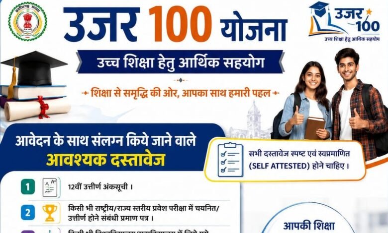 “उजर 100” योजना से संवरेगा मेधावियों का भविष्य “उजर 100” योजना से संवरेगा मेधावियों का भविष्य