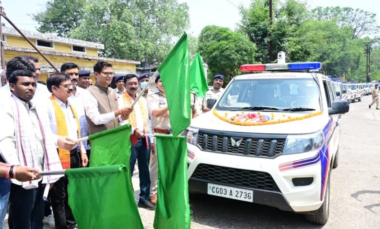 छत्तीसगढ़ डायल-112 फेज-2 नेक्स्ट जेनरेशन के तहत रायगढ़ जिले को मिली बड़ी सौगात छत्तीसगढ़ डायल-112 फेज-2 नेक्स्ट जेनरेशन के तहत रायगढ़ जिले को मिली बड़ी सौगात