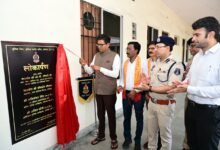वित्त मंत्री श्री ओपी चौधरी ने पुलिस लाइन उर्दना में अत्याधुनिक पुलिस जिम का किया लोकार्पण