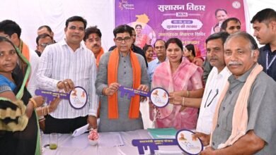 सरकार गांव, गरीब और किसानों के कल्याण के लिए समर्पित-मंत्री श्री टंक राम वर्मा