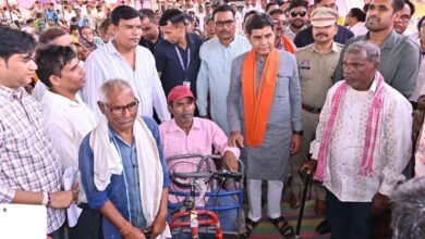 ​धमतरी के शिवचरण की टूटी उम्मीदों को समाधान शिविर ने दिया नया संबल