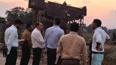 लोक निर्माण विभाग के सचिव ने निर्माणाधीन कयाघाट ब्रिज और मरीन ड्राइव का किया निरीक्षण