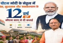 प्रधानमंत्री श्री नरेंद्र मोदी के नेतृत्व में सेवा, सुशासन और जनकल्याण के 12 वर्ष पूर्ण : मुख्यमंत्री विष्णुदेव साय ने दी बधाई