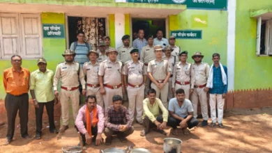 अवैध शिकार के खिलाफ वन विभाग की बड़ी कार्रवाई, चार आरोपी गिरफ्तार