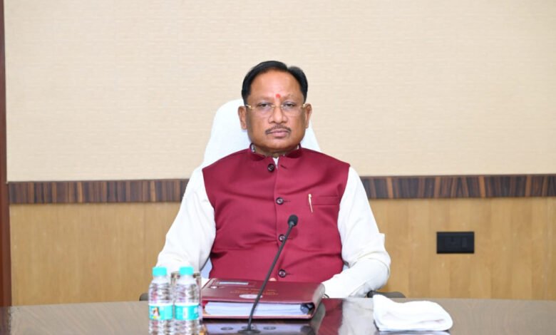 मुख्यमंत्री श्री विष्णुदेव साय ने मुख्य सचिव को दिए निर्देश