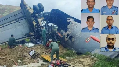 असम से बड़ी खबर: वायुसेना का AN-32 विमान क्रैश, देश के 5 वीर जवान शहीद असम से बड़ी खबर: वायुसेना का AN-32 विमान क्रैश, देश के 5 वीर जवान शहीद