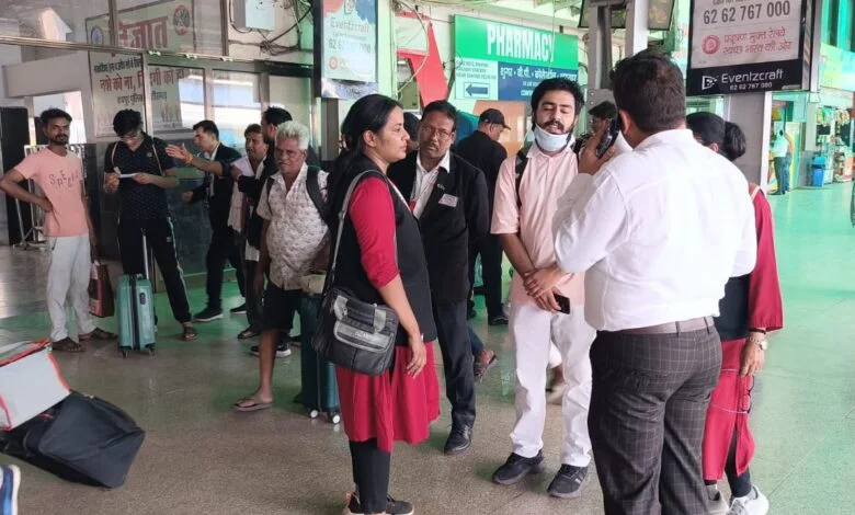 नाका टिकट चेकिंग अभियान से बिना टिकट एवं अनियमित टिकट पर यात्रा करने वालो पर सख्त निगरानी, 18 लाख का राजस्व