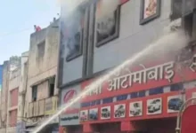 MG रोड के ऑटोमोबाइल शॉप में भीषण आग, पूरे क्षेत्र में हड़कंप