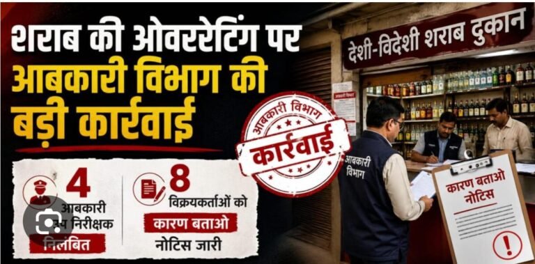 फाफाडीह शराब दुकान में अनियमितता मिलने पर कार्रवाई फाफाडीह शराब दुकान में अनियमितता मिलने पर कार्रवाई