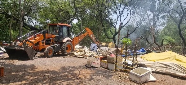 हनोदा माइनर नहर क्षेत्र में अतिक्रमण हटाने की बड़ी कार्रवाई, शासकीय भूमि कराई गई अतिक्रमण मुक्त