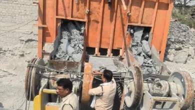 खनिज विभाग की कार्यवाही : दो क्रशर जब्त, खदान बंद