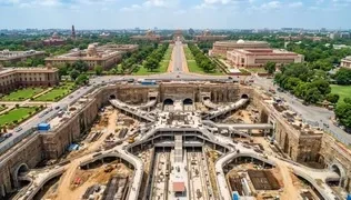 सेंट्रल विस्टा कॉरिडोर के लिए केंद्रीय सचिवालय मेट्रो स्टेशन पर काम शुरू