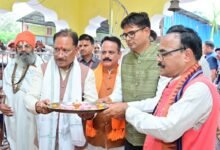 मुख्यमंत्री श्री साय ने भिखमपुरा के पंचमुखी सिद्ध हनुमान मंदिर में की पूजा-अर्चना