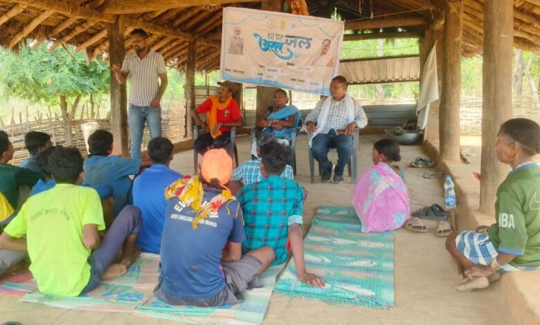महाराष्ट्र सीमा से सटे अबूझमाड़ की पदमकोट पंचायत में विकास की नई धारा: जल जीवन मिशन से बदली ग्रामीणों की जिंदगी