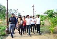 वित्त मंत्री ने रायगढ़ शहर में संचालित विभिन्न विकास कार्यों का किया जमीनी निरीक्षण