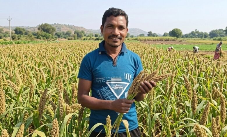मिलेट से बढ़ी आय, किसानों के जीवन में आई खुशहाली मिलेट से बढ़ी आय, किसानों के जीवन में आई खुशहाली