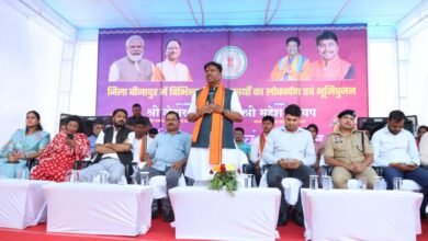 वन मंत्री श्री केदार कश्यप ने  बीजापुर जिले को 18 करोड़ रुपए से अधिक के विकास कार्यों की दी सौगात