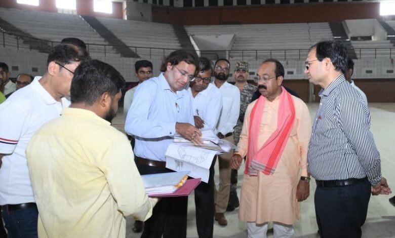 खिलाड़ियों को उत्कृष्ट सुविधाएं देने में लापरवाही बर्दाश्त नहीं, कार्यों में तेजी लाकर 15 दिनों में दें प्रगति रिपोर्ट – श्री अरुण साव खिलाड़ियों को उत्कृष्ट सुविधाएं देने में लापरवाही बर्दाश्त नहीं, कार्यों में तेजी लाकर 15 दिनों में दें प्रगति रिपोर्ट – श्री अरुण साव
