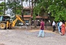 सेजबहार फेस-1 कॉलोनी की भूमि से गृह निर्माण एवं अधोसंरचना विकास मंडल ने हटाया अतिक्रमण