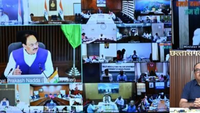 टीबी मुक्त भारत अभियान को लेकर केन्द्रीय स्वास्थ्य मंत्री श्री जे.पी. नड्डा ने राज्यों के स्वास्थ्य मंत्रियों एवं मुख्य सचिवों से की चर्चा